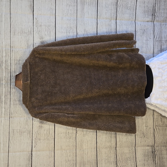 Hugs from Soft Surroundings Sherpa Cardigan Jacket, Women's Small - Picture 2 of 7